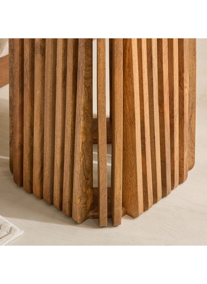 Home Box - Dolce Marble Top End Table 50 x 55 x 50 cm - Image 1
