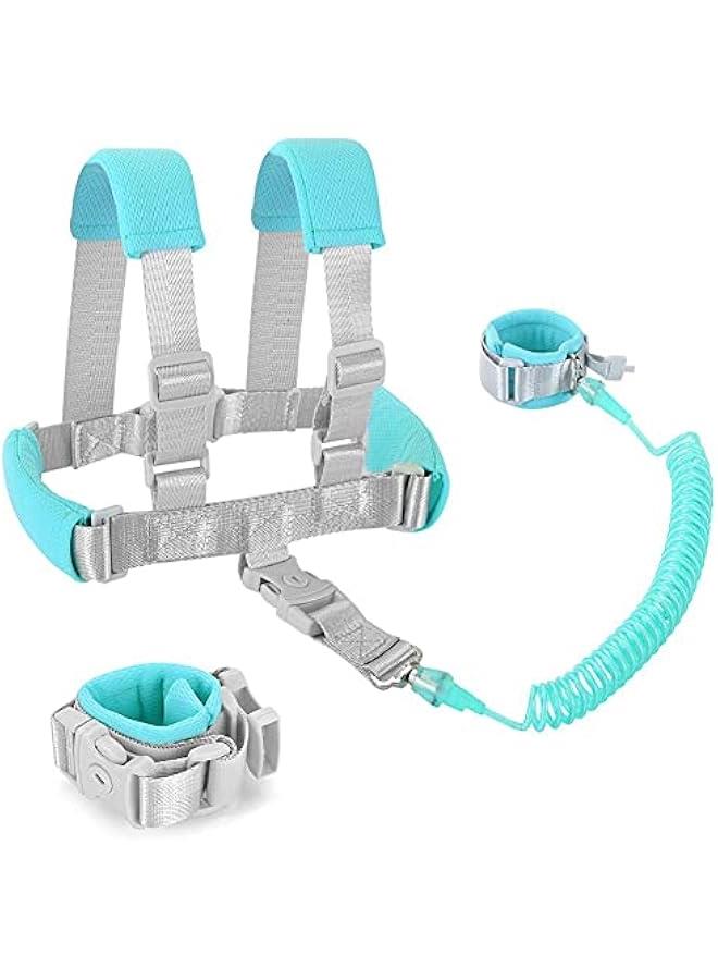 هوكور زمام مضاد للضياع للاطفال الصغار من تراسل مع حزام شنطة ظهر ووصلة معصم لسلامة الاطفال للحفاظ على عدائك قريبًا وآمنًا في المناسبات العامة - Image 1