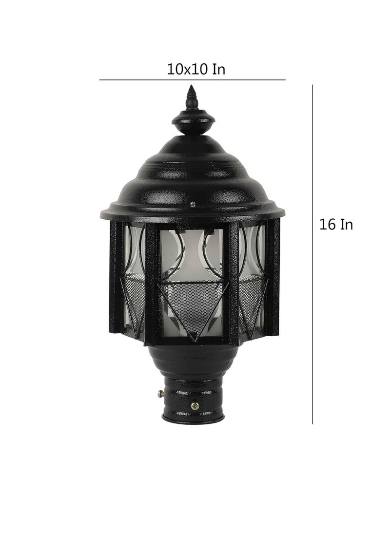 DENICRAAS DENICRAAS Main Gate Light Pillar Waterproof Bulb NOT Included Pole LampGate LightOutdoor LampOutdoor LightPillar Light 1  - Image 2