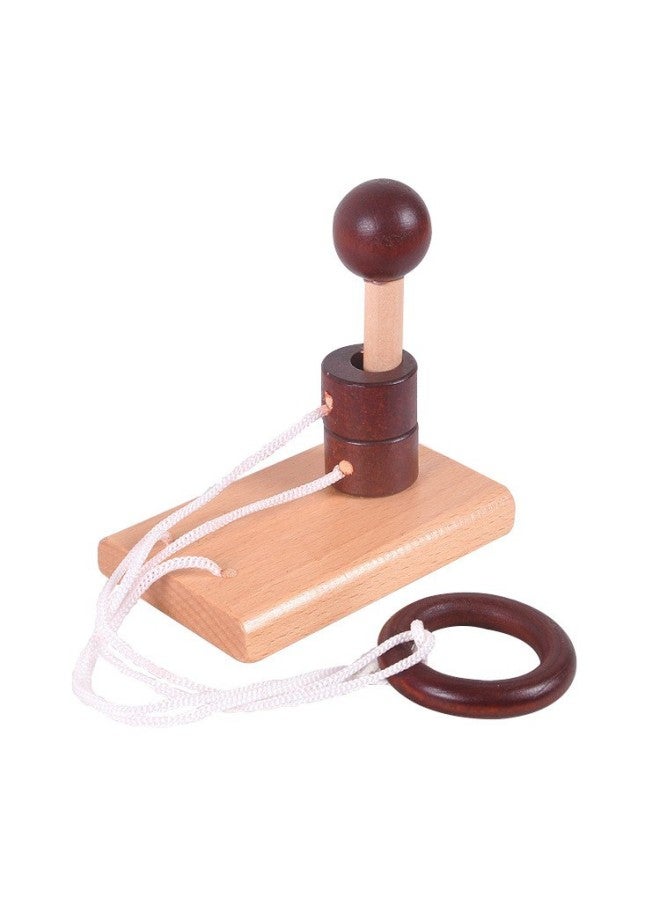 طوبولوجيا إطلاق العنان للحبل المرح إطلاق العنان للألعاب التعليمية العمود إطلاق العنان حبل سهولة ألعاب سطح المكتب الخشبية - اللون: محاصر - كبير - تاويوان سانباي - Image 3