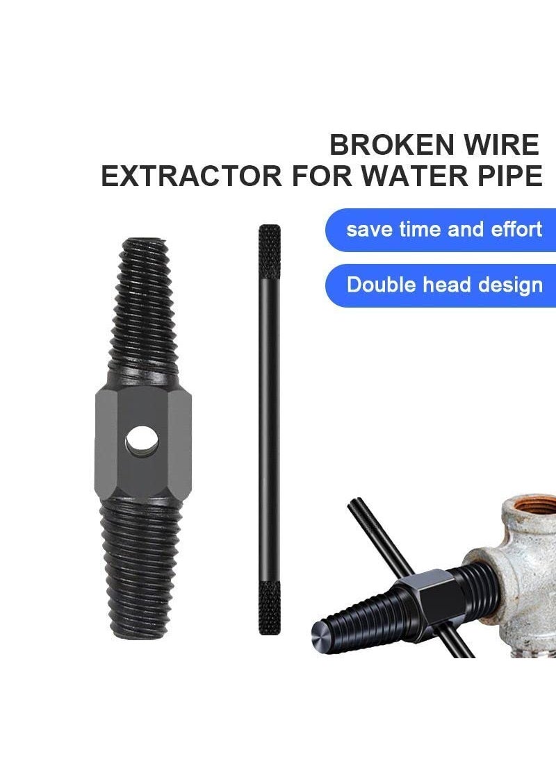 Generic Double Head Screw Extractor Set Tap Faucet Damaged Wire Water Pipe Remover Tools  - Image 5