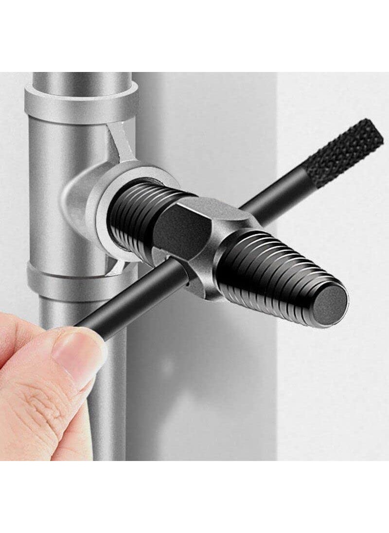 Generic Double Head Screw Extractor Set Tap Faucet Damaged Wire Water Pipe Remover Tools  - Image 1