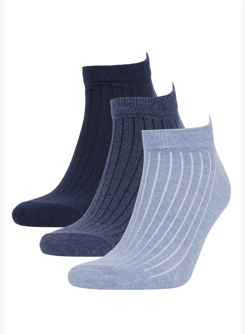 DeFacto 3 Pack Man Low Cut Socks