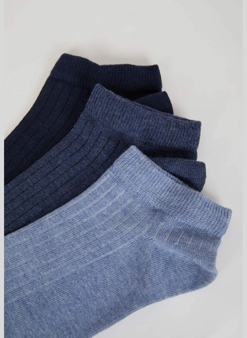 DeFacto 3 Pack Man Low Cut Socks