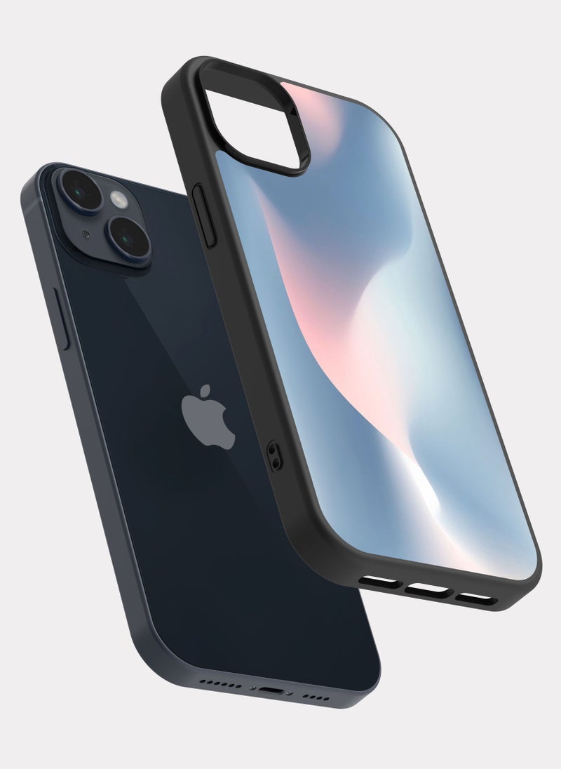 بكسلات كفر ايفون 14 بلس جذاب وردي سماوي - Image 2