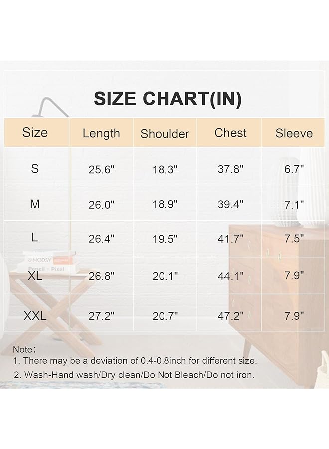 إيروريكس تي شيرت نسائي بأكمام قصيرة ورقبة دائرية ورسومات عيد ميلاد سعيد، ملابس كاجوال للعطلات الشتوية - Image 5