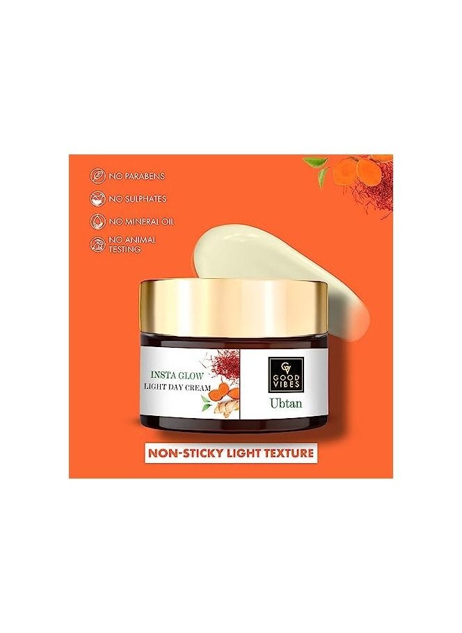 Good Vibes Good Vibes Ubtan Insta Glow Light Day Cream  - Image 5