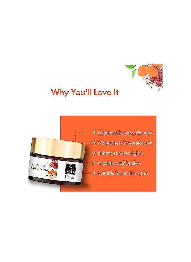 Good Vibes Good Vibes Ubtan Insta Glow Light Day Cream  - Image 2
