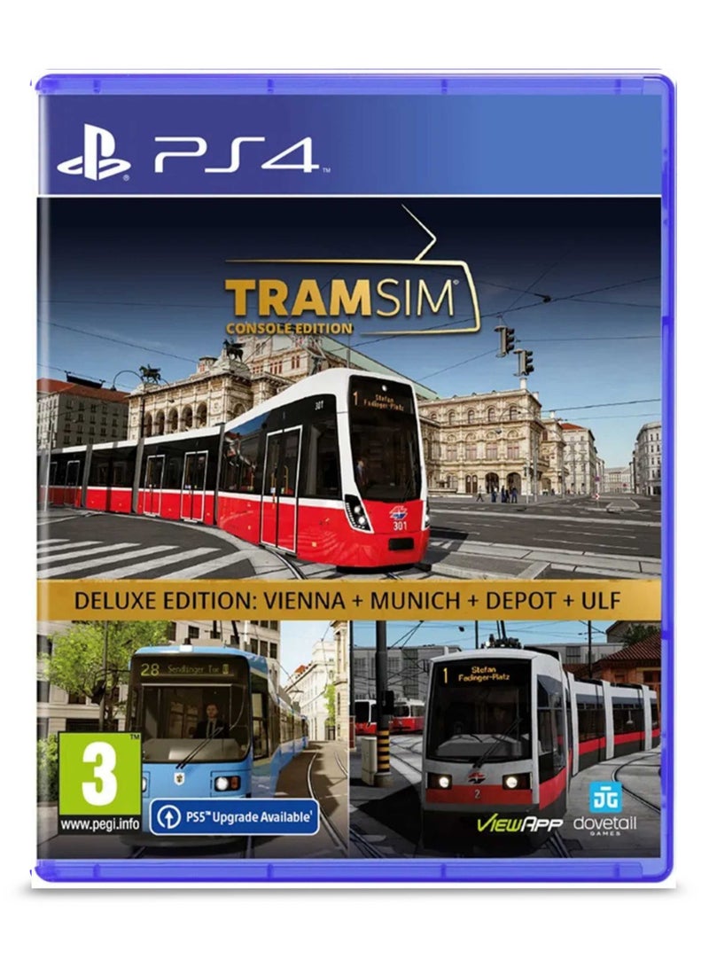 PlayStation TramSim Deluxe Edition - PS4 - Realistic Tram Driving Simulator - Image 1