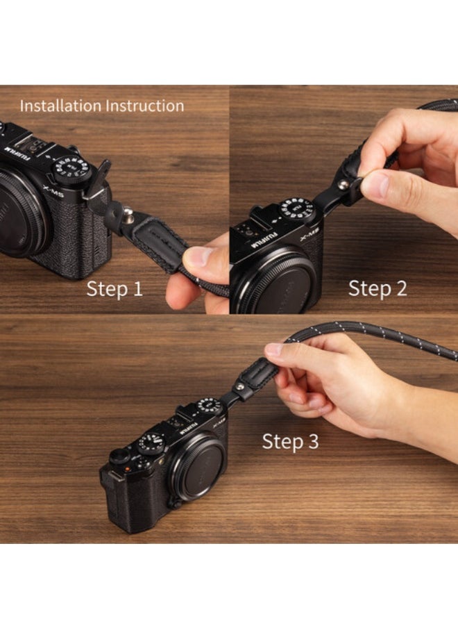 SMALLRIG SmallRig Universal Braided Shoulder Strap (Black)  - Image 4