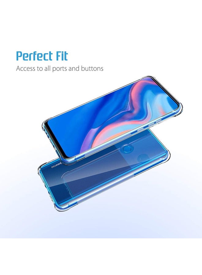 O Ozone Military Grade Clear Case Compatible With Huawei Y9 Prime 2019| Transparent Shockproof Protective Cover | Anti-Yellow Hard PC + Soft TPU Hybrid Case | Drop Protection & Slim Design - Image 5