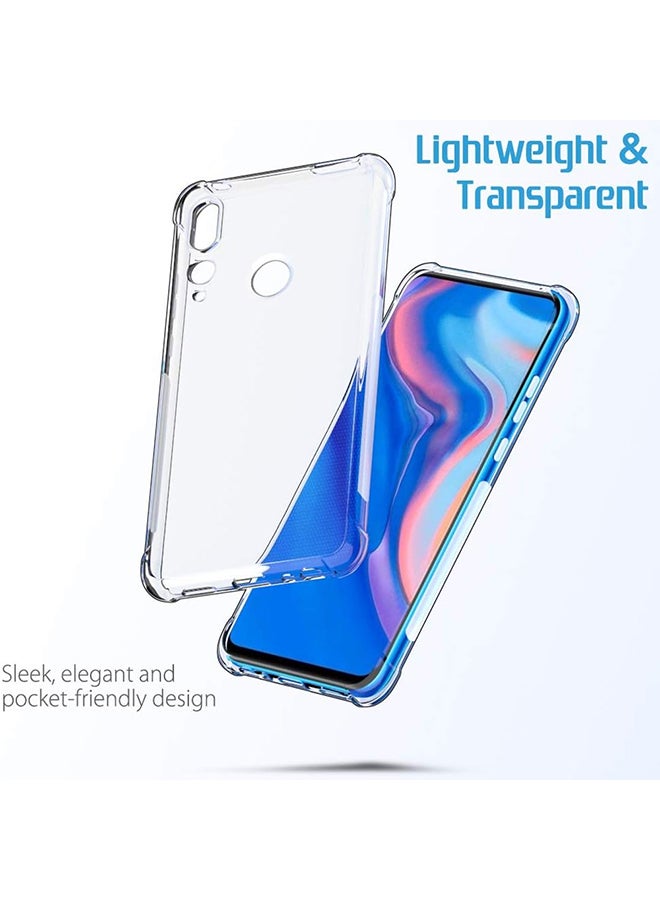 O Ozone Military Grade Clear Case Compatible With Huawei Y9 Prime 2019| Transparent Shockproof Protective Cover | Anti-Yellow Hard PC + Soft TPU Hybrid Case | Drop Protection & Slim Design - Image 4