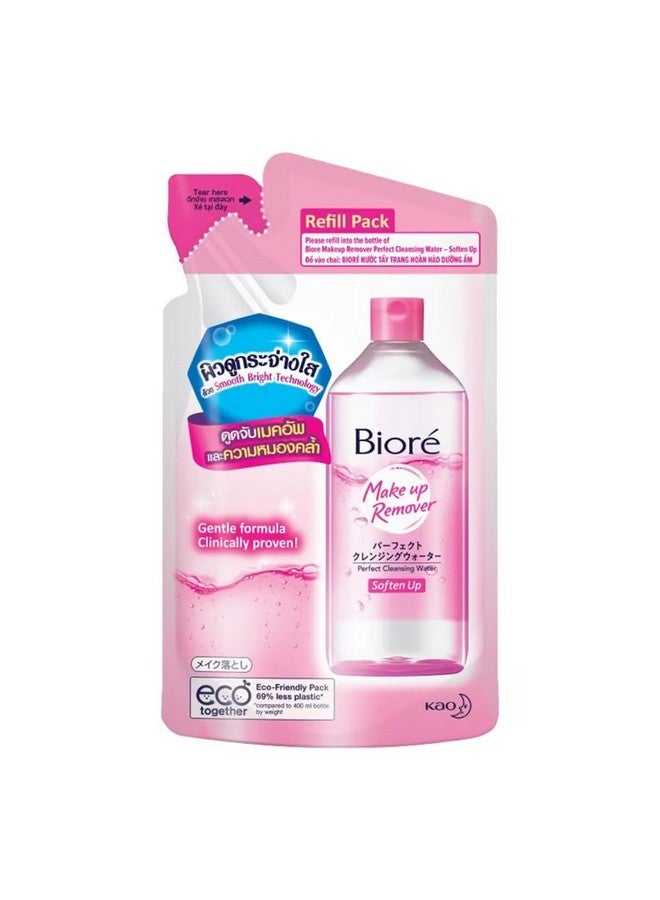 Biore Perfect Cleansing Water Soften Up Refill For Dry-Normal Skin 250 Ml - Image 1