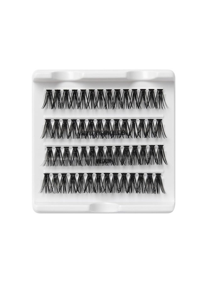 i.Envy i-ENVY 50D Extension Cluster Individual Lashes, Easy to Apply, Flat Tapered-End Root, Pre-fanned Volume Lashes, J Curl with Soft Fiber, Quick Application for Salon Quality & Result (Medium-56Clusters) - Image 2