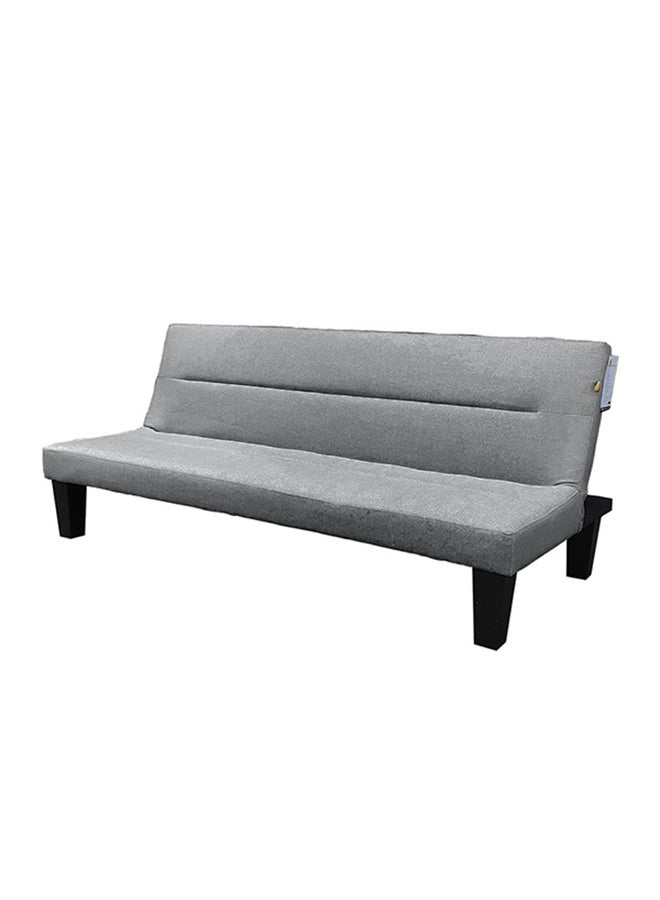 In-House Asil | 3-Seater Sofabed 2 In 1 Upholstered In Linen 28x182x108 cm- Light Grey - Image 2