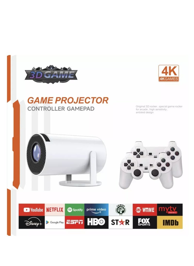 Smartberry - 1080P Wi-Fi Game Projector with Game Controller - Image 1