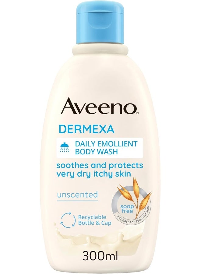 Aveeno Emollient Body Wash Dermexa, 300 ml - Image 1