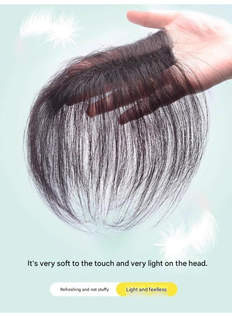 Estelle Magic Hook & Loop Hair Part Patch - Instant Cover Sparse Hair, Secure & Reusable Adhesion, Breathable & Lightweight for All-Day Comfort, Adds Instant Volume & High Crown - Image 5