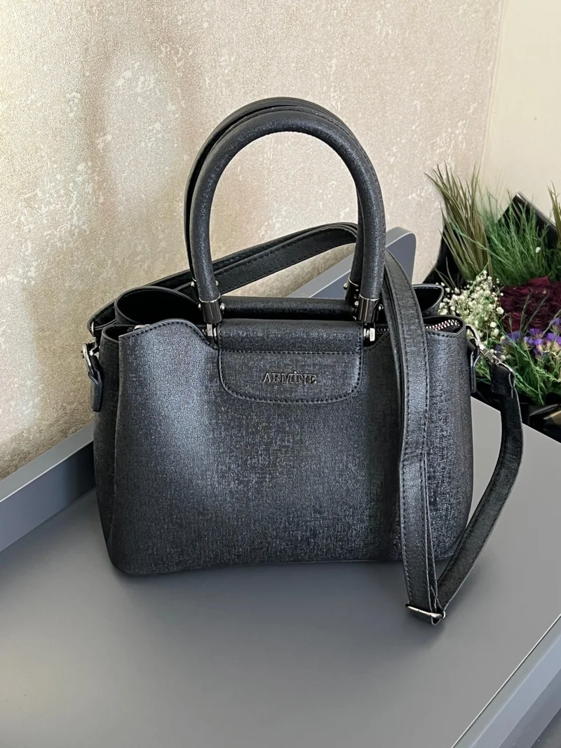 ARMINE ARM.342.SH Special Color Konbin Leather Women's Handbag Designed as Handbags