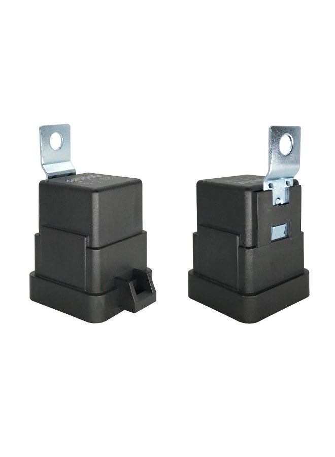 Automotive Waterproof Relay, 4-PIN 40/30 AMP 12 V DC Waterproof Relay with Harness - Heavy Duty 12 AWG Tinned Copper Wires 2 Pack SPST Automotive Relay - Image 3