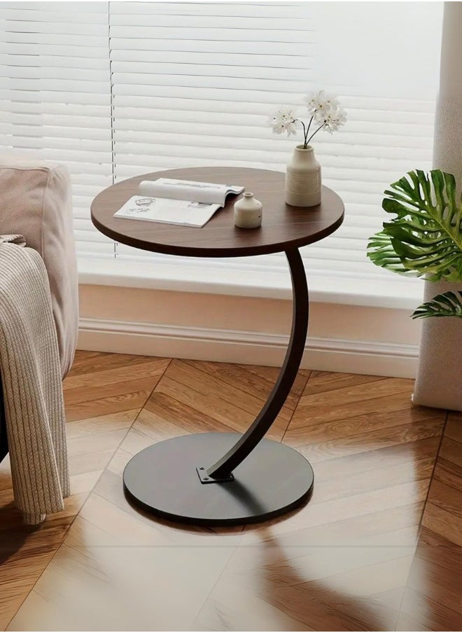 Wooden round sofa side table with modern C shape design - pzsku/Z80E089236B8AEB4C333CZ/45/_/1724038585/d08cfc30-24da-4507-878d-e482f8c80c12