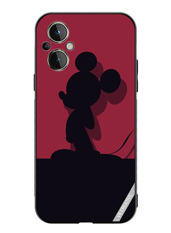 VR CREATIVE Protective Case Cover For OnePlus Nord N20 5G Mickey Red Design Multicolour - Image 1