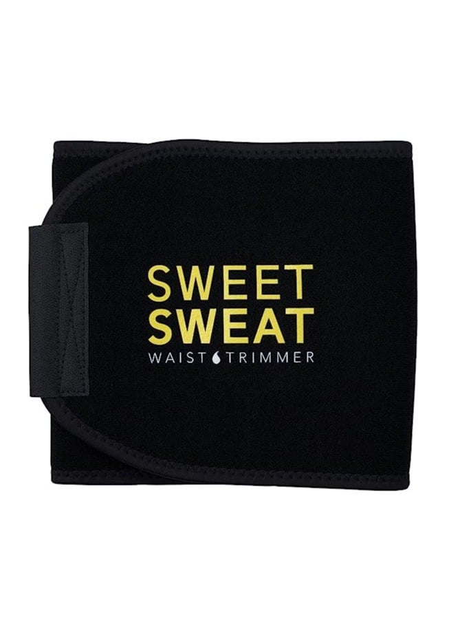 SPORTS RESEARCH - Sweet Sweat Waist Trimmer - Black/Yellow Logo XL - Image 1