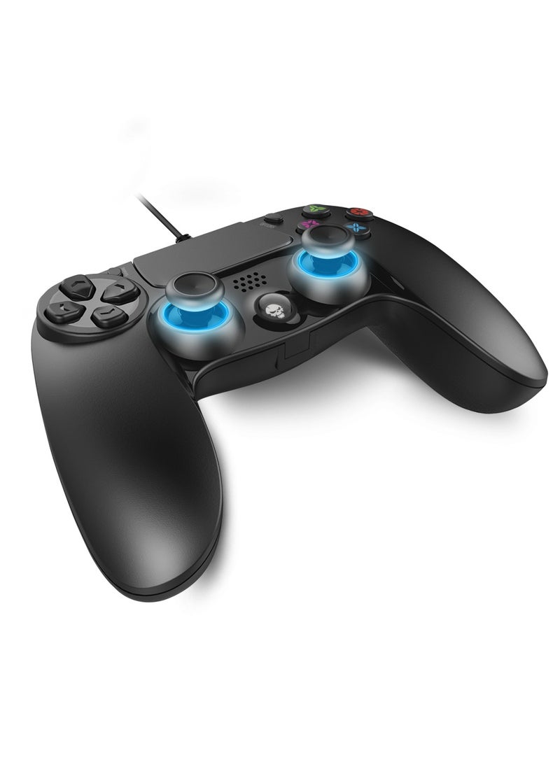 Spirit Of Gamer SOG-WXGP4 Wired Game pad supports PC & PS3 & PS4 - Black  - Image 3