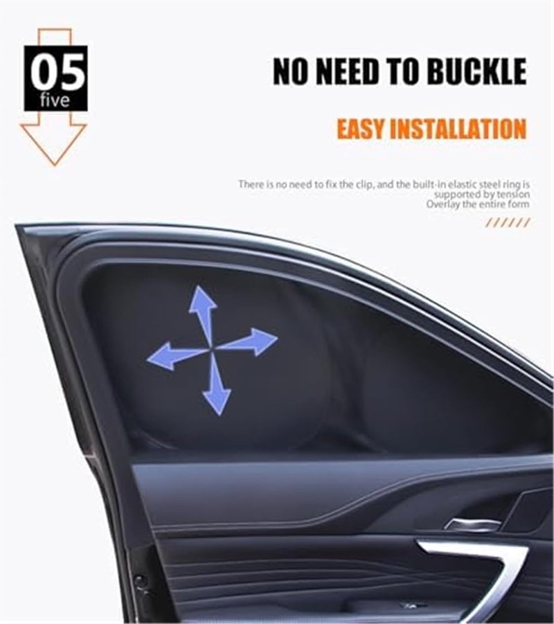 Yurefax Car Sun Shades for Tesla Models - Image 5