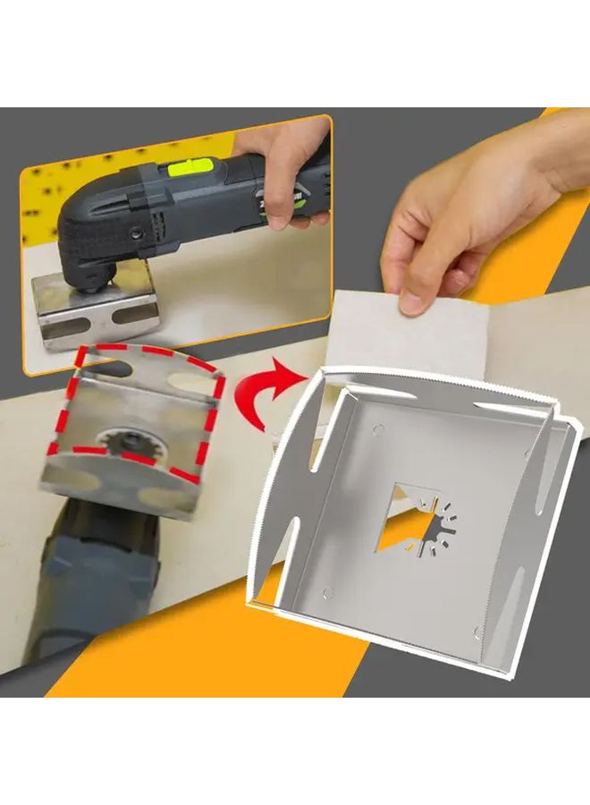 Square Slot Cutter Tool Precision Wood Cutting Ergonomic Handle DIY Woodworking - Image 2