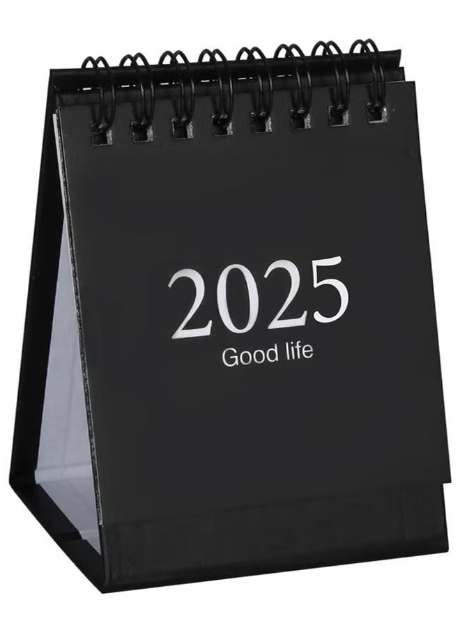 جمورو - تقويم سطح المكتب الصغير، 2024-2025 - يوليو 2024 إلى ديسمبر 2025، تقويم سطح المكتب الصغير، تقويمات الوجه الدائمة، ورق سميك مزدوج الأسلاك مع ملصقات للمنزل والمكتب والمدرسة - Image 1