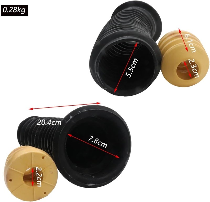 Wivplex Front Dust Cover Air Shock Absorber Boot Kit for Ford Ecosport - Image 2
