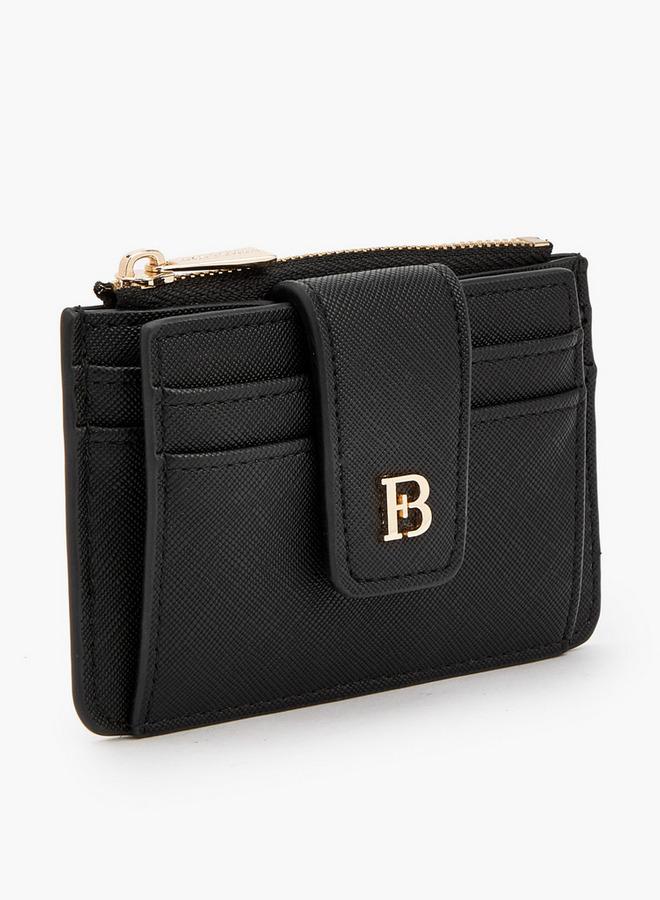 Flora Bella By Shoexpress Solid Card Holder With Zip Pocket - Image 3