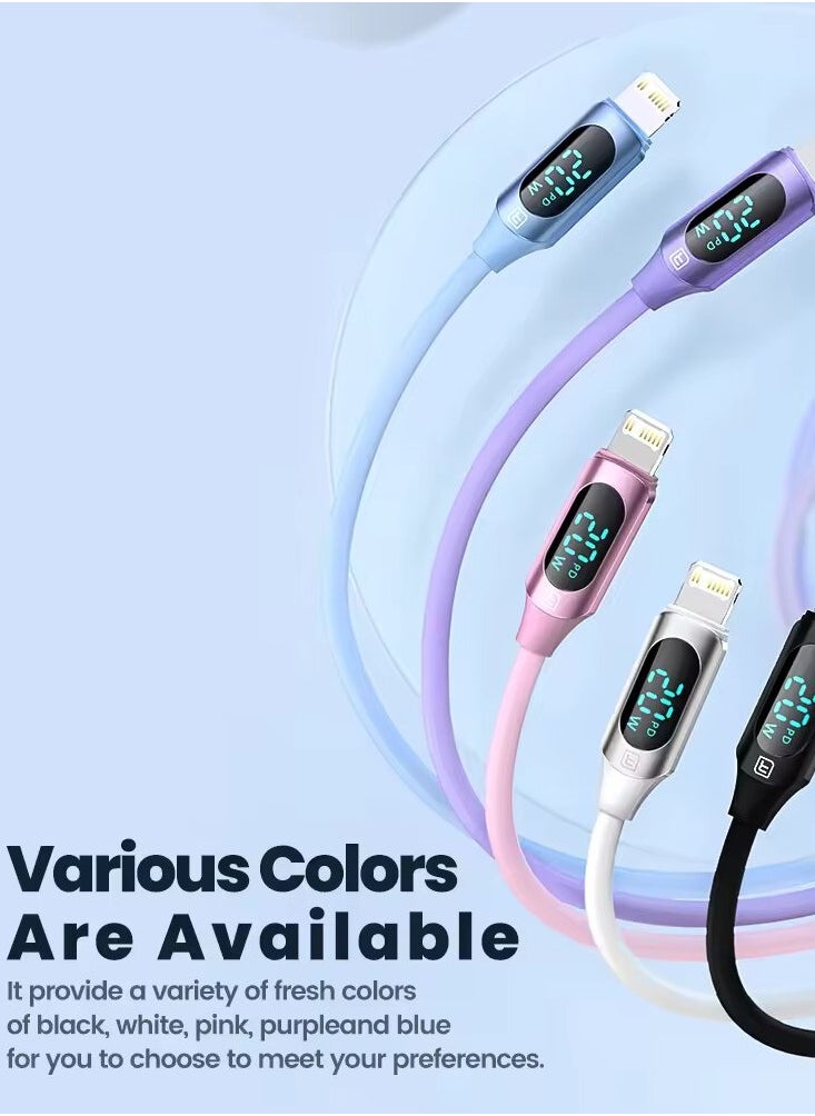 toocki - Premium Quality High Speed ​​USB-C to USB-C Cable Rechargeable 100W 5A Display & Data Sync Included 2m - Image 1