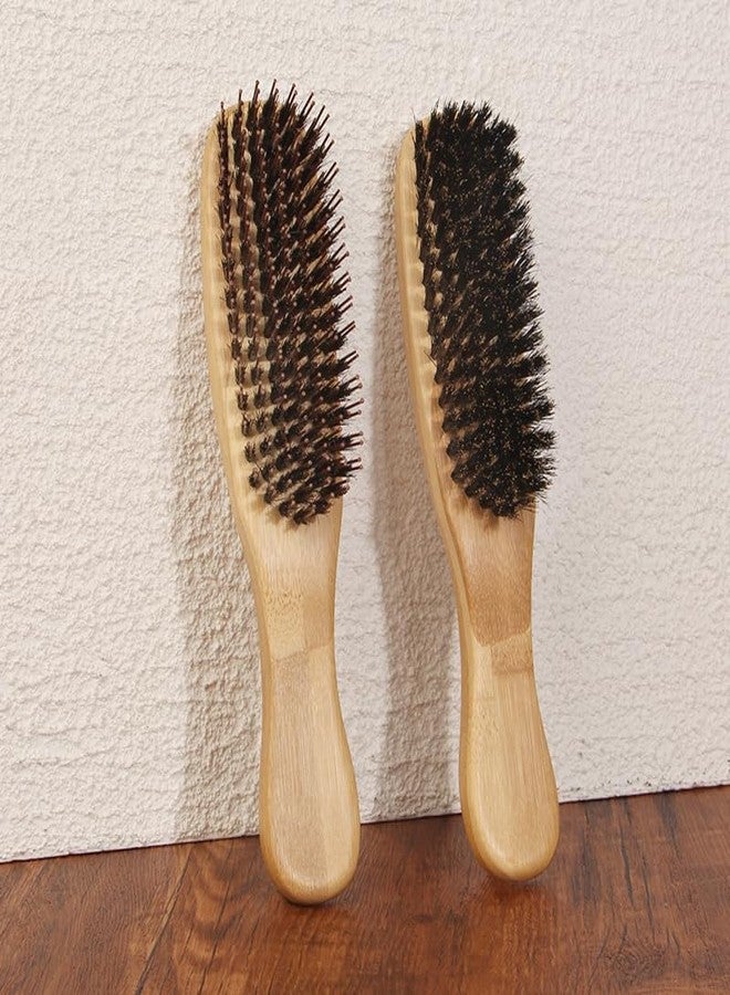 KACHEEG® Men's Oil Head Comb | Bamboo Beard Brush | Bristle Women's Hair Comb - Image 2
