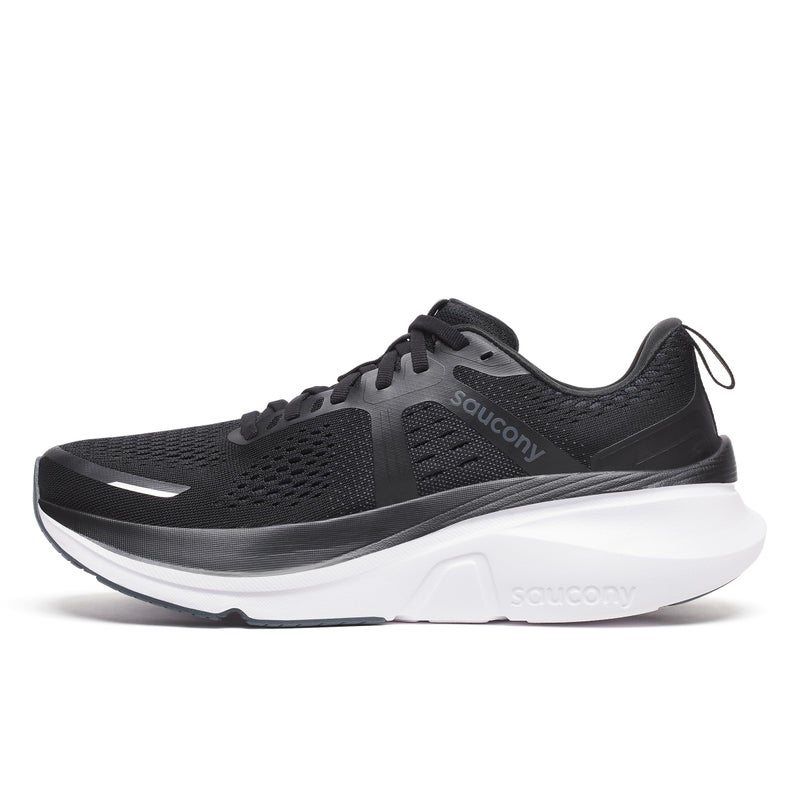 Saucony Womens Guide 18 Sneaker BlackWhite 55