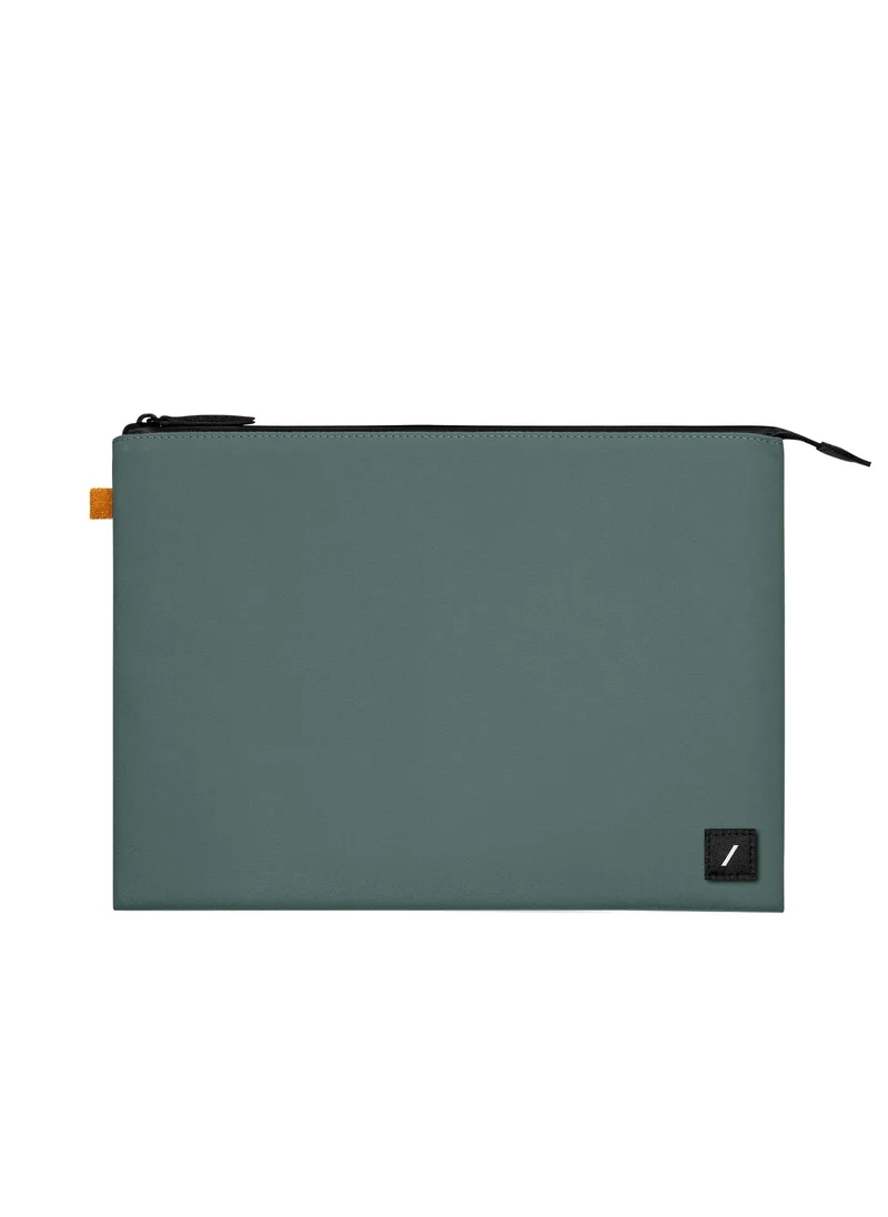 Native Union Stow Lite Sleeve for Apple MacBook Pro 14” – Slim & Lightweight Sleeve 360-Degree Protection – Compatible w/ MacBook Pro 14" M3 & MacBook Air 13" M1/M2 - Slate Green