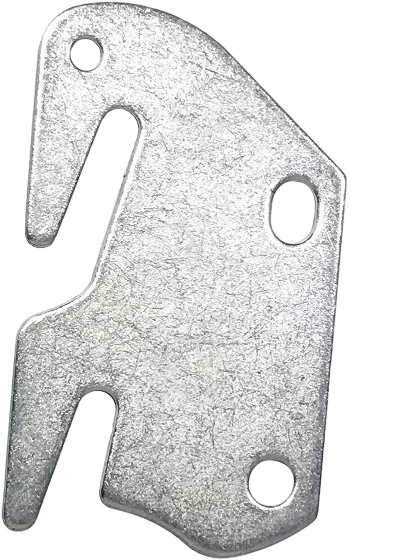 Yongle Store #10 Wooden Bed Rail Hook Plates,Set of 4,Bed Hooks with pins for Wooden Bed,Wooden Headboard,Footboard Frame,Claw it On intended replacement for Bed Hook #10 Plates,or for new bed constructions - Image 1