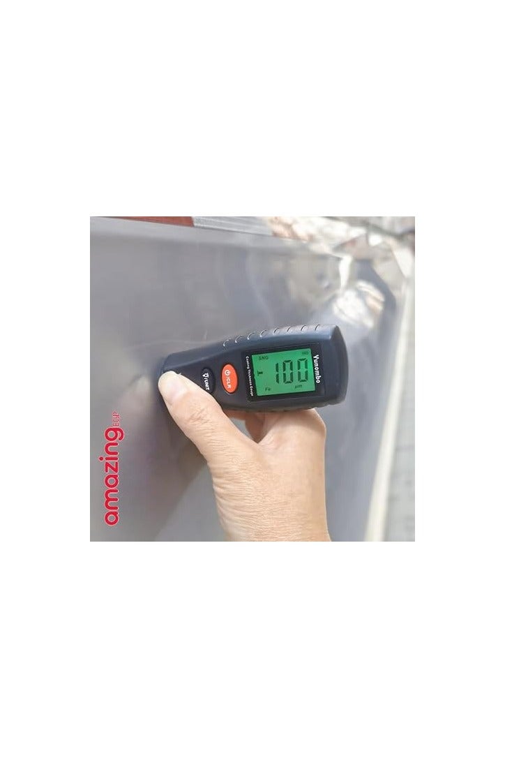 amazing.EGP YNB-100S Digital Car Paint Thickness Gauge, LCD Backlight Display, 0-1.80mm Range, Fe/nFe Compatible (Ynb-100s) - Image 2