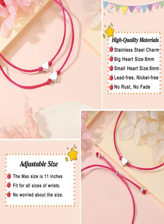 UNGENT THEM Back to School Gifts First Day of Kindergarten Pre k Preschool Bracelet Mommy and Me Second 1st 2nd 3rd 4th Grade Mom Mother Daughter Bracelets - Image 4