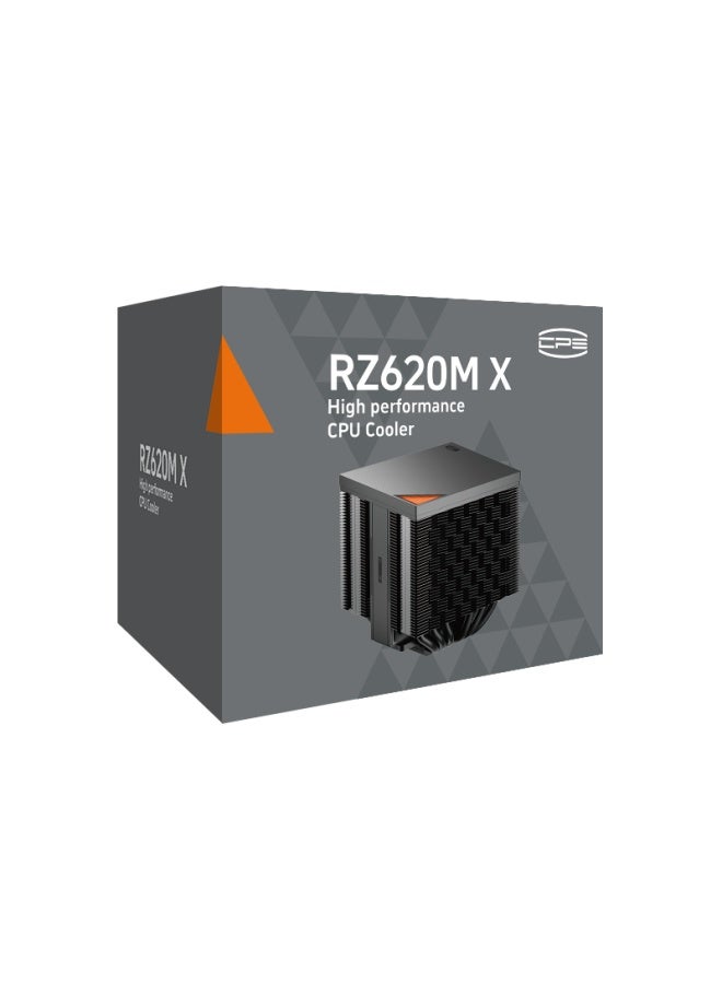PCCOOLER بي سي كولر Rz620m X أسود مبرد هواء المعالج - Image 3