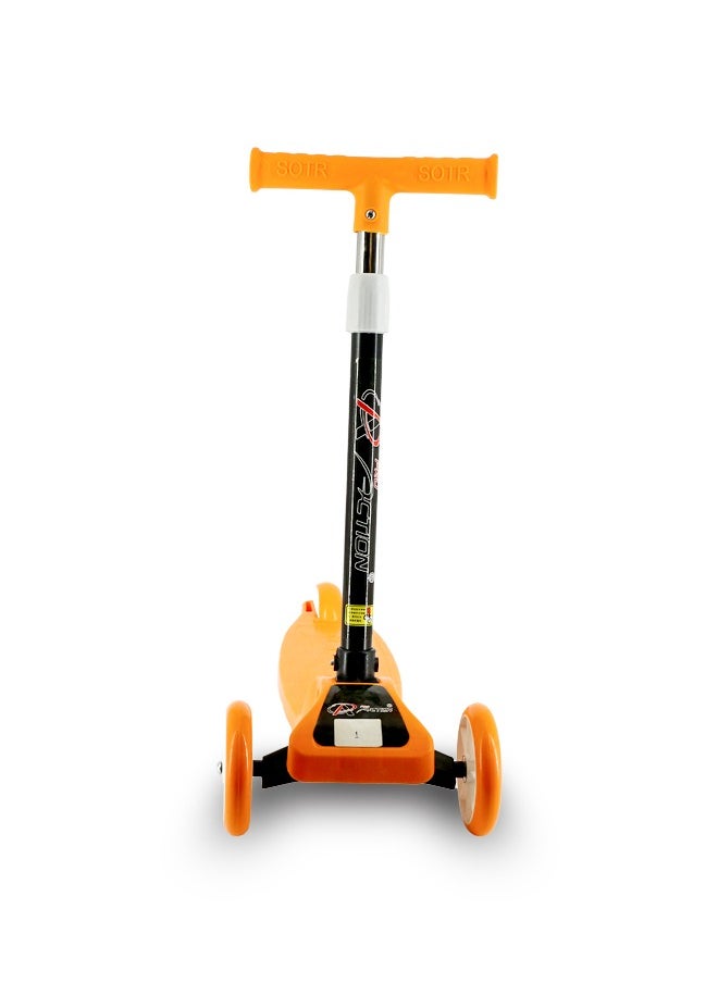 Rahalife Kids Scooter,3 Wheels Folding Kick Scooter for Ages 3-14 Years Old Kids,Adjustable Handlebars Scooter for Toddler Girls Boys Assorted Colour  - Image 2