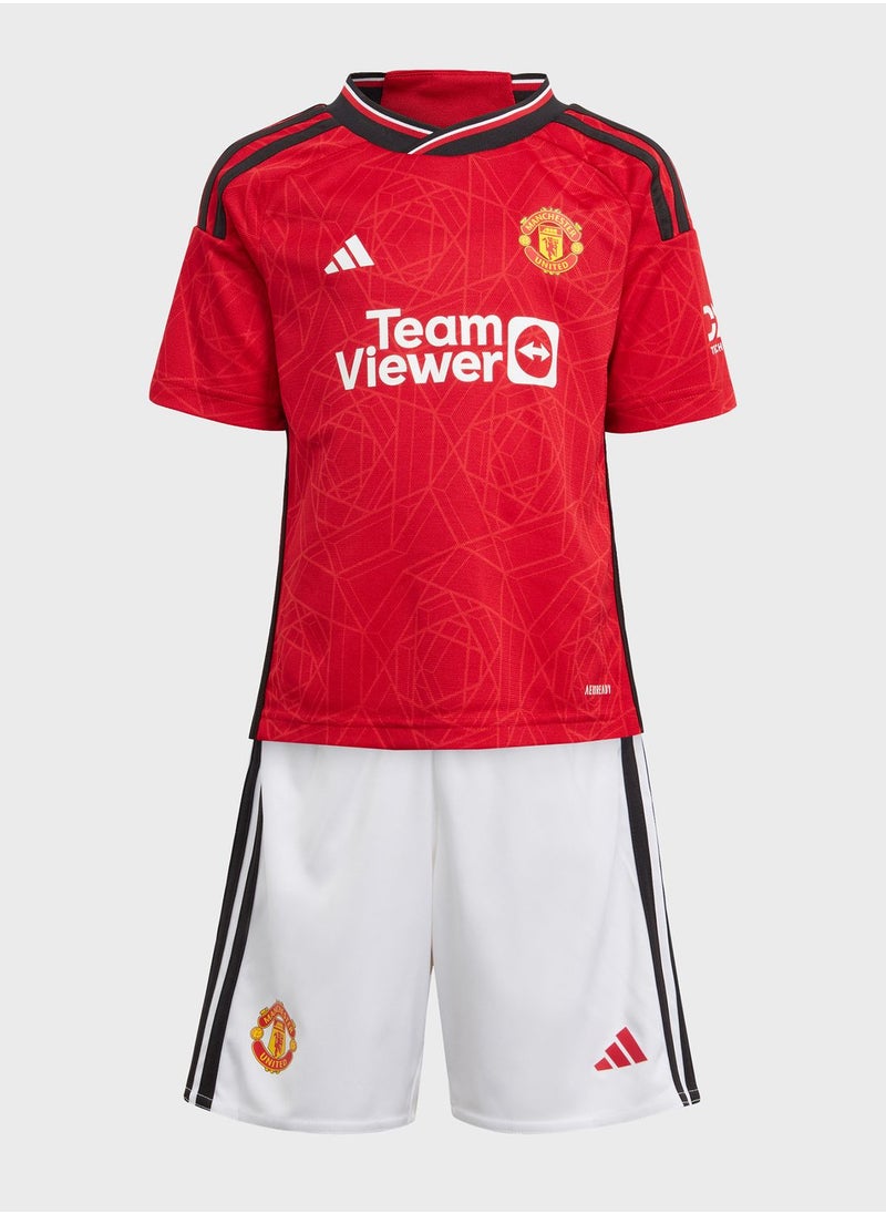 Adidas - Manchester United Home Mini Kit Set - Image 1