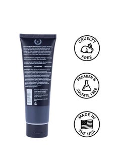 Zeus Daily Face Wash With Charcoal For Men Detoxifying Everyday Skin Facial Cleanser Exfoliating Face Wash For All Skin Types Made In Usa 4 Fl Oz  - Image 3