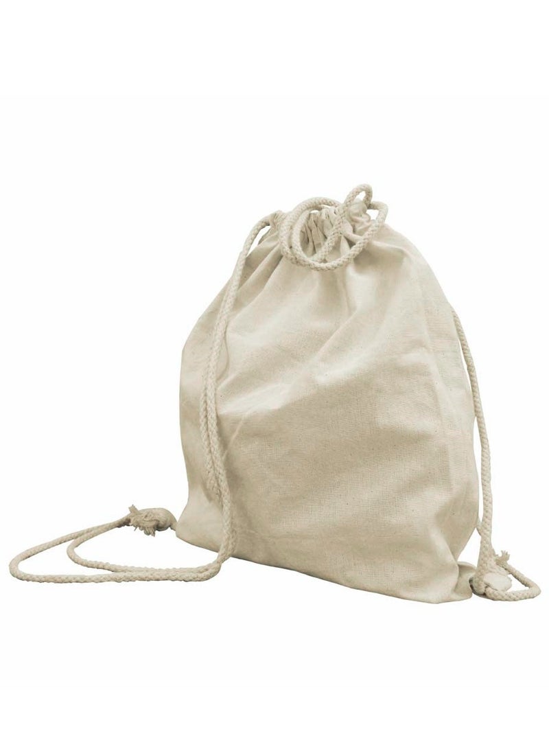 giftex Pack of 3pcs Cotton Drawstring Bags - Image 4