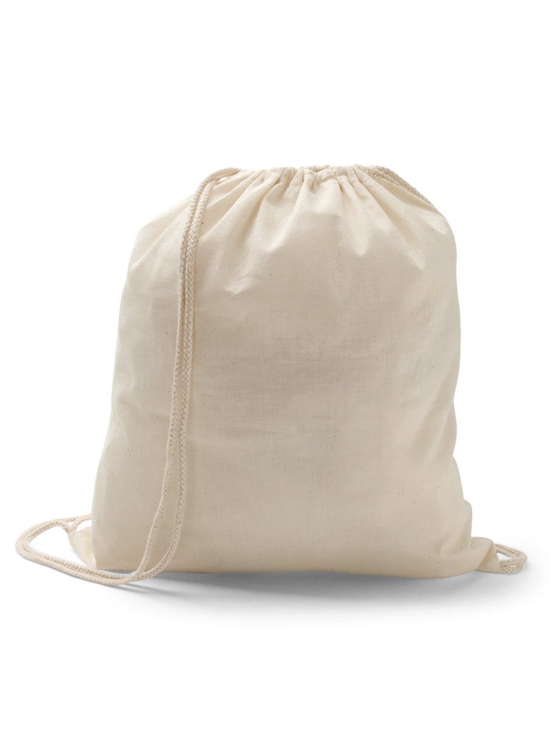 giftex Pack of 3pcs Cotton Drawstring Bags - Image 3