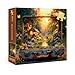 BBOLDIN Fantasy Forest Sunset Puzzles for Adults 1000 Pieces Nature Scenic Jigsaw Puzzles Funny Landscape Art Puzzles - Image 2