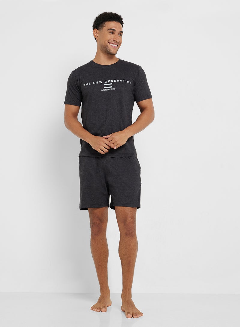 Seventy Five Nightwear T-Shirt & Shorts Sets  - Image 5