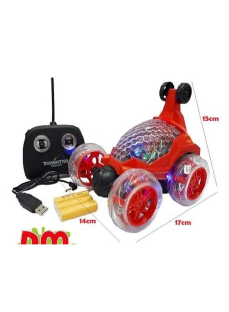"Fun Twister car with 360° moves, featuring favorite Disney characters, remote control for full control, vibrant LED lights, electric charger, and high-quality materials!" - Image 4