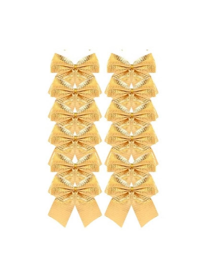 Generic Christmas Decoraticve Accessorie Pack for Home Decor with balls/bow/Tree Top Star/flower  - Image 3